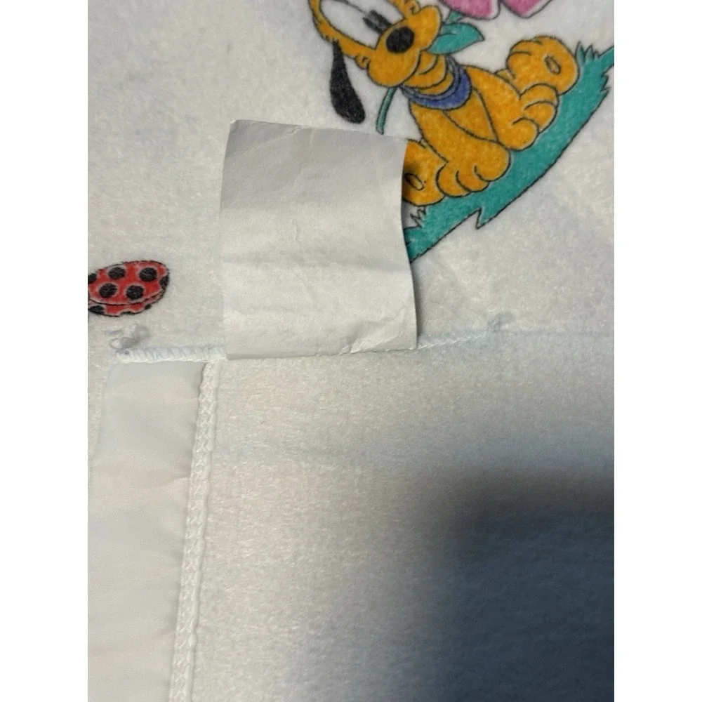 Disney Dundee Blanket Baby Minnie Mouse Vintage Acrylic New Rare Crib Stroller